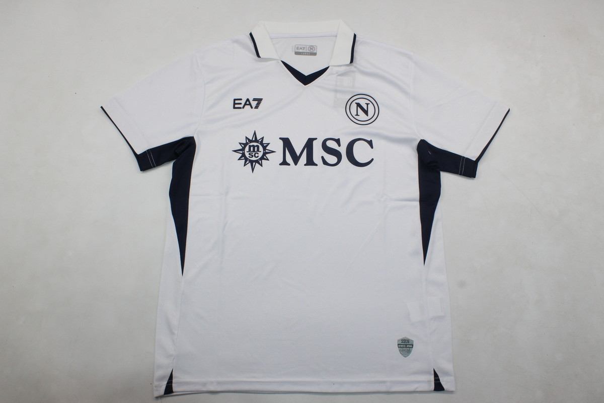 AAA Quality Napoli 24/25 Away White Soccer Jersey